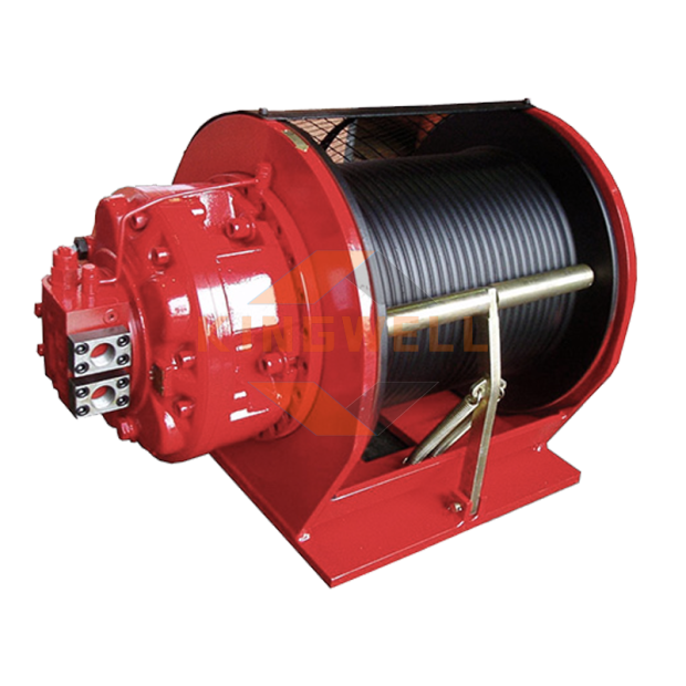 Hydraulic winch