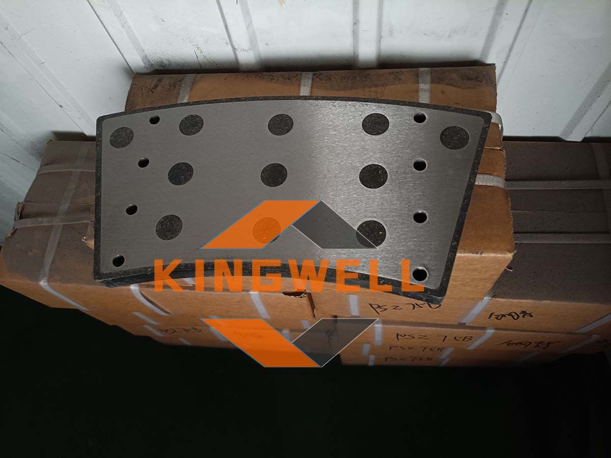 Brake pads type JZ for drilling rig winch