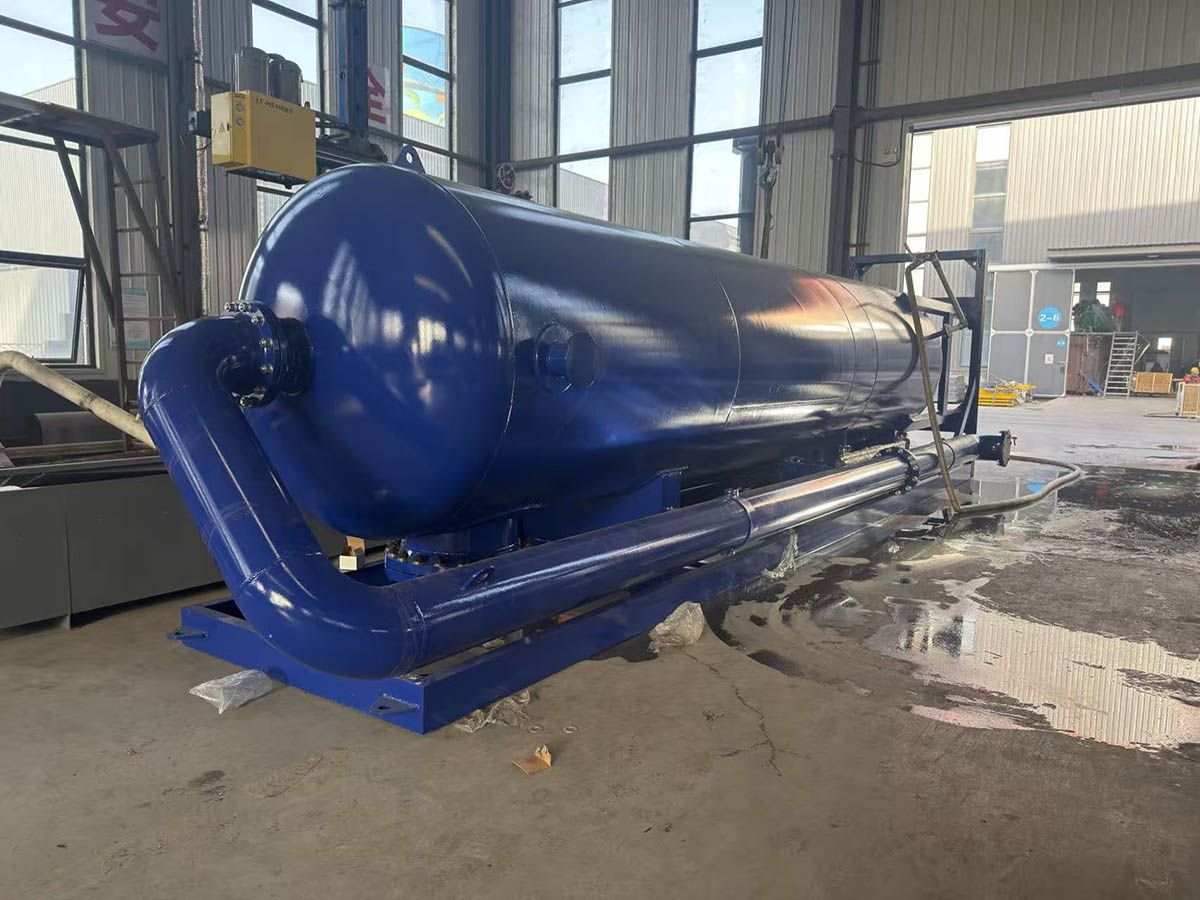 Custom‑ordered Gas Separator and Flare Unit